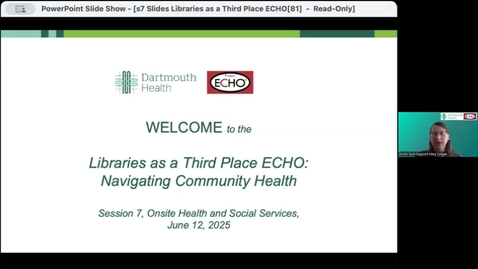 Thumbnail for 7 Libraries as a Third Place ECHO