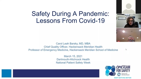 Thumbnail for entry Safety During a Pandemic: Lessons from COVID-19