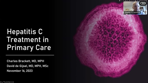 Thumbnail for Primary Care Grand Rounds - Hepatitis C Elimination in Primary Care 11-16-2023