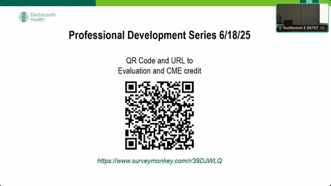 Thumbnail for Professional Development Series - Graham Atkins - “Psychological Safety in the Clinical Learning Environment”