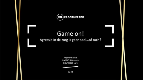 Miniatuur voor JC 32 - Agressie in de zorg is geen spel - of toch