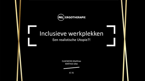 Miniatuur voor JC 31 - Inclusieve werkplekken