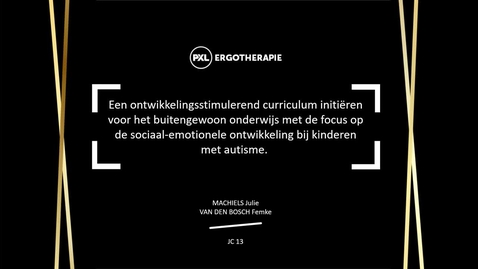 Miniatuur voor JC 13 - Ontwikkelingsstimulerend curriculum met focus op sociaal-emotionele ontwikkeling bij kinderen met ASS
