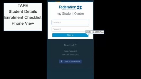 Thumbnail for TAFE Student Details Phone View