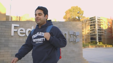 Thumbnail for International student testimonial - Humanities and Social Sciences at FedUni