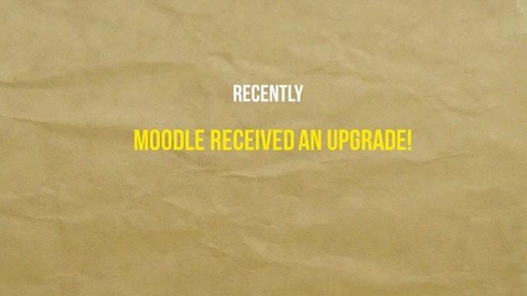 Thumbnail for Moodle Upgrade