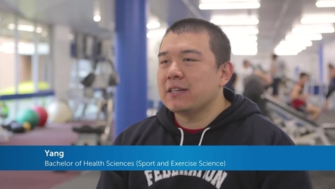 Thumbnail for entry International student testimonial - Health Sciences at FedUni