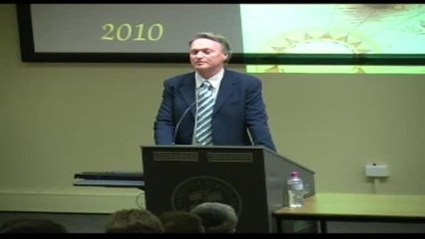 Thumbnail for Alex Rubinov Memorial Oration 2010 - &quot;Mathematics: Mystery or Misery?&quot; - Professor Sid Morris