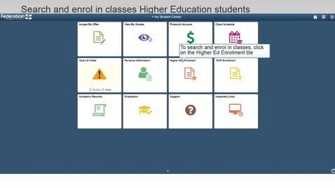 Thumbnail for Enrol in classes desktop view
