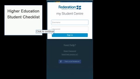 Thumbnail for HE Student Checklist Phone View