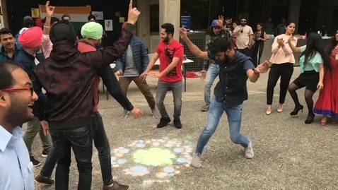 Thumbnail for Diwali dancing at FedUni