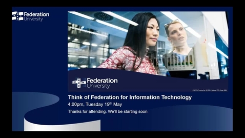 Thumbnail for entry International webinar - Information Technology