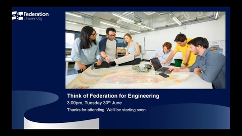 Thumbnail for entry International Webinar - Engineer Your Future