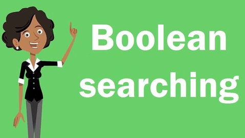Thumbnail for entry Introduction to Researching. Pt 2 - Boolean searching