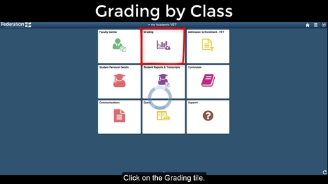 Thumbnail for TAFE Grading by Class