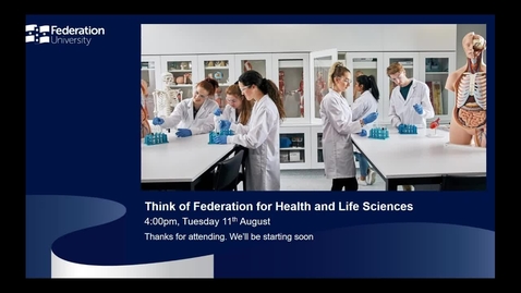 Thumbnail for entry International webinar - Health and Life Sciences