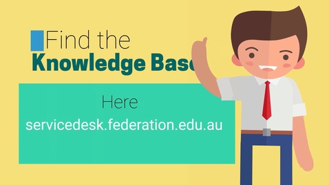 Thumbnail for STUDENTS- How to Access Knowledge Base Articles