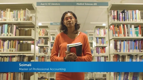 Thumbnail for entry International student testimonial - Accounting at FedUni