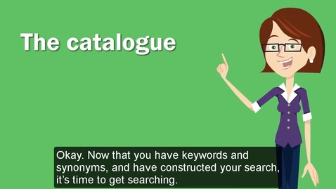 Thumbnail for Introduction to researching. Pt 3 - Catalogue searching