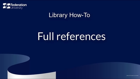Thumbnail for 2020 FedCite and bibliographies