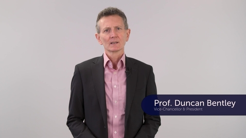 Thumbnail for Important message update from the Vice-Chancellor and President