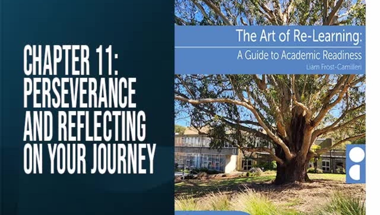 Chapter 11: Perseverance and Reflecting on Your Journey