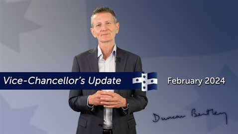 Thumbnail for entry Vice-Chancellor's Staff Update - February 2024
