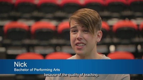 Thumbnail for Nick, Bachelor of Performing Arts