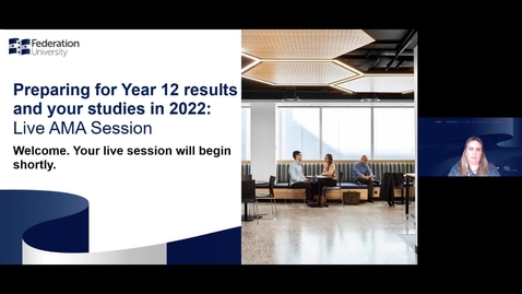 Thumbnail for entry Preparing for Year 12 results and your studies in 2022