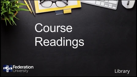 Thumbnail for Intro to Course Readings