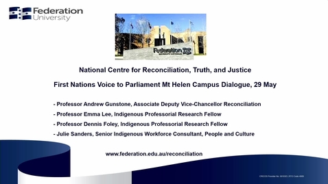 Thumbnail for Voice to Parliament Dialogue - Ballarat