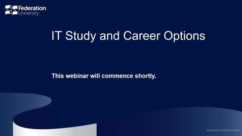 Thumbnail for IT Study and Career Options