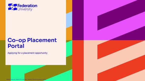 Thumbnail for CPP_Applying for a placement