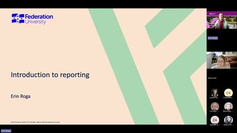 Thumbnail for Introduction to reporting the search 