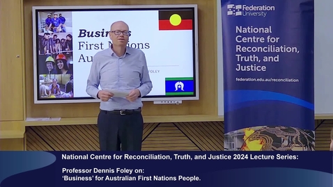 Thumbnail for 2024 Public Lecture Series - Professor Dennis Foley