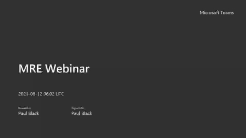 Thumbnail for ICSL Malware and Reverse Engineering Webinar - Cyber Detection and Response - Endpoint (Telstra)