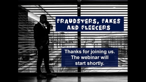 Thumbnail for entry Fraudsters, fakes and fleecers: How accountants cracked the case