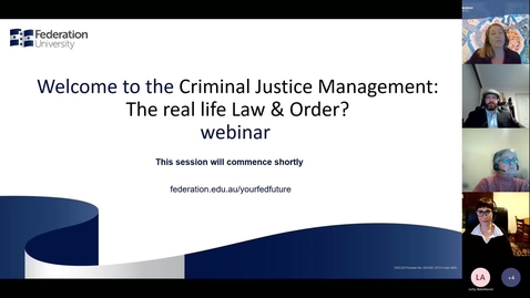 Thumbnail for The real life Law &amp; Order? Your career in Criminal Justice