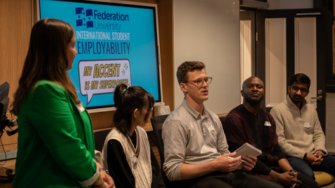 Thumbnail for My Accent is My Superpower - Launch Event | Federation University International Student Employability