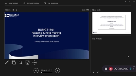 Thumbnail for BUMGT1501-Interview-preparation