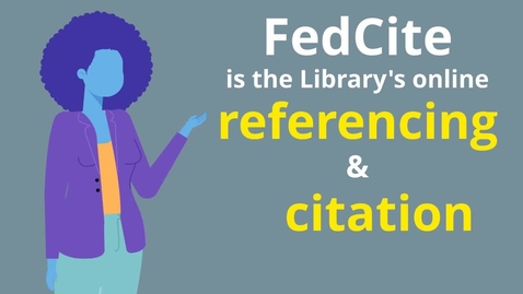 Thumbnail for Introducing FedCite for referencing and citing