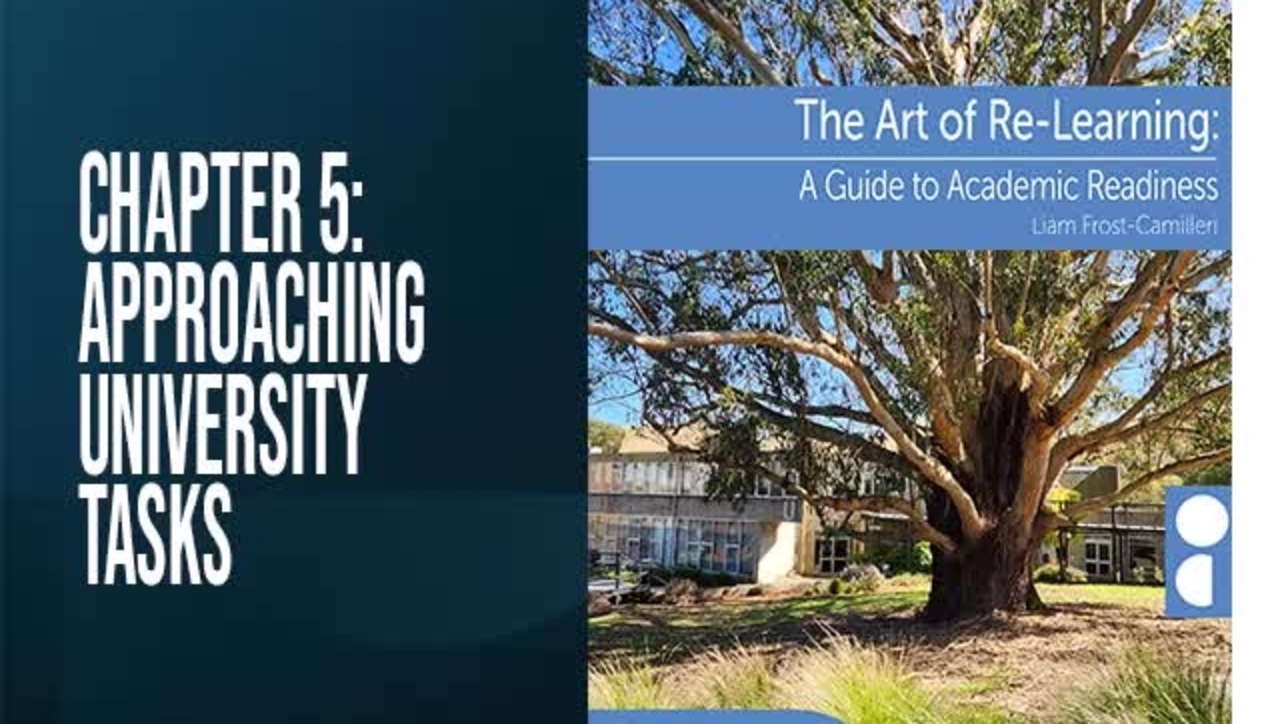Chapter 5: Approaching University Tasks