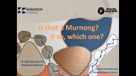 Thumbnail for entry Murnong Identification Presentation