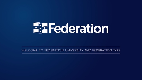 Thumbnail for entry Introducing Federation's Academic Institutes