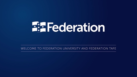 Thumbnail for Introducing Federation's Academic Institutes