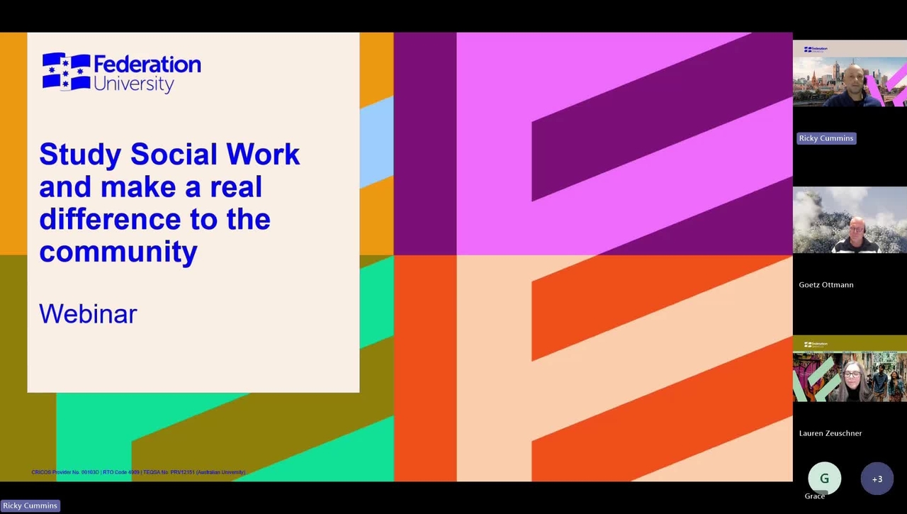 Study Social Work and make a real difference to the community