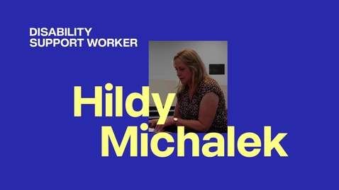 Thumbnail for entry Disability Support Worker - Life Changing Careers in Health and Community Services