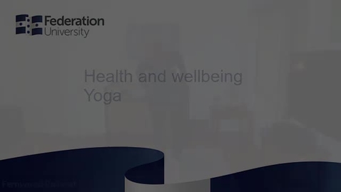 Thumbnail for entry Health and wellbeing - Yoga