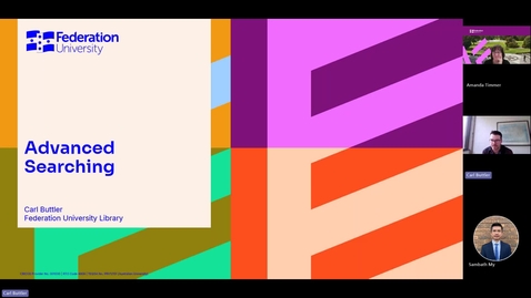 Thumbnail for Advanced Searching