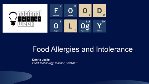 Thumbnail for entry FOODOLOgY Food Allergies and Intolerance